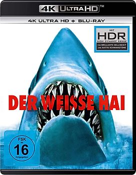 Der weiße Hai [4K Ultra HD + Blu-ray] 4K Ultra HD Blu-ray