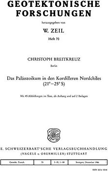 Das Paläozoikum in den Kordilleren Nordchiles
