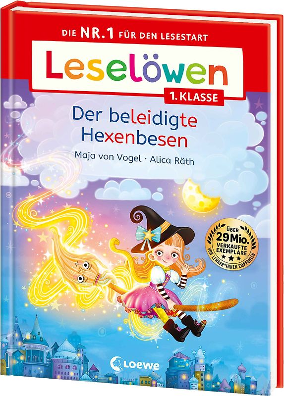 Leselöwen 1. Klasse - Der beleidigte Hexenbesen