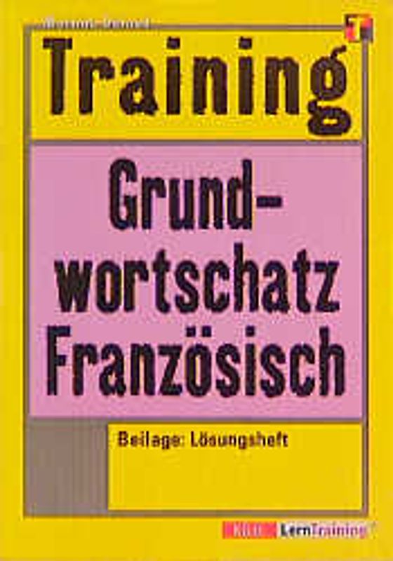 Training Grundwortschatz Französisch