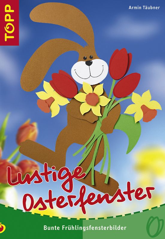 Lustige Osterfenster