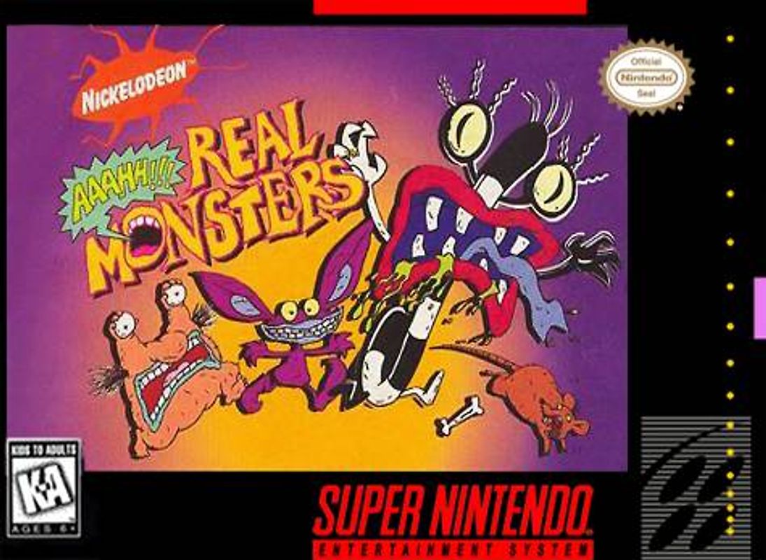 Real Monsters Super Nintendo