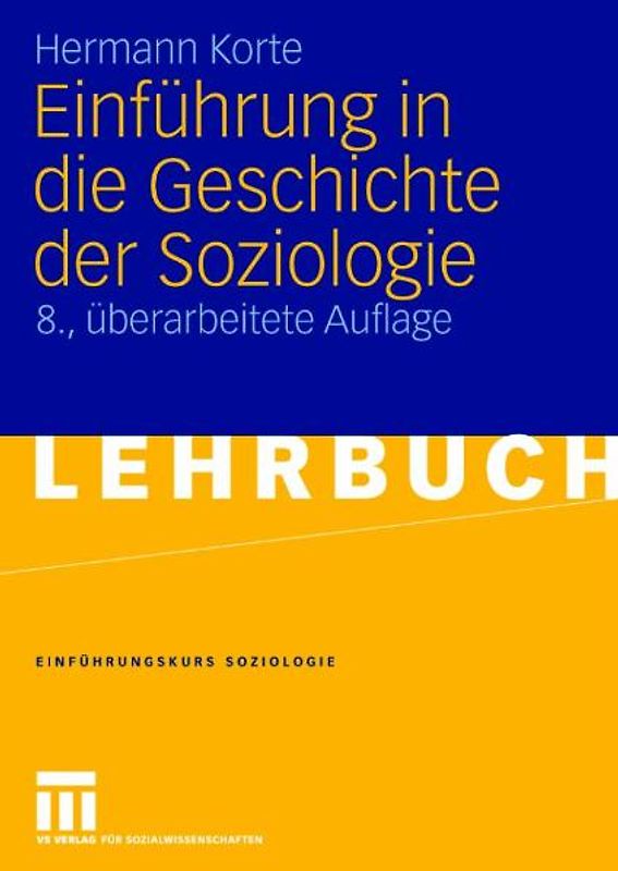 Einführung in die Geschichte der Soziologie