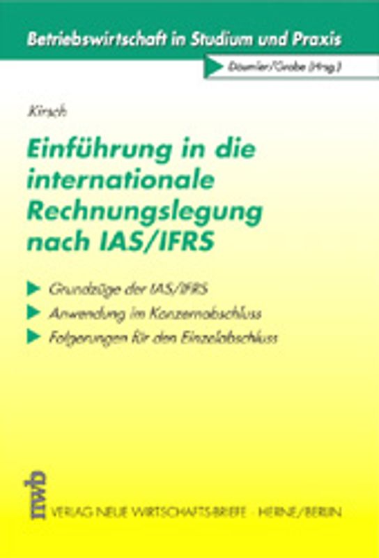 Einführung in die internationale Rechnungslegung nach IAS/IFRS