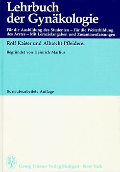 Lehrbuch der Gynäkologie