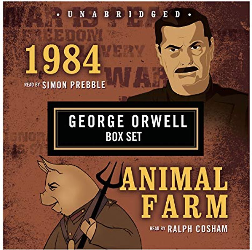 1984 and Animal Farm: George Orwell Boxed Set