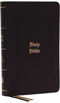 Kjv, Personal Size Large Print Reference Bible, Vintage Series, Black Leathersoft, Red Letter, Comfort Print