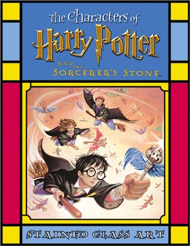 The Characters of Harry Potter and the Sorcerer's Stone (Harry Potter Stained Glass Books)