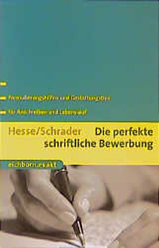 Die perfekte schriftliche Bewerbung