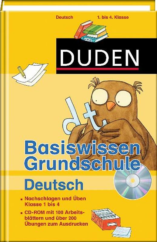 Basiswissen Grundschule Deutsch 1. bis 4. Klasse