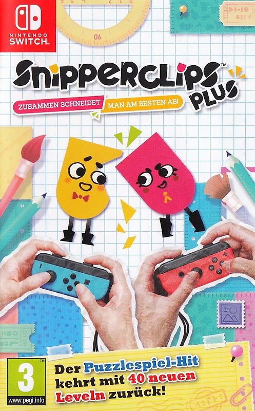 Snipperclips Plus [EU Import] Nintendo Switch