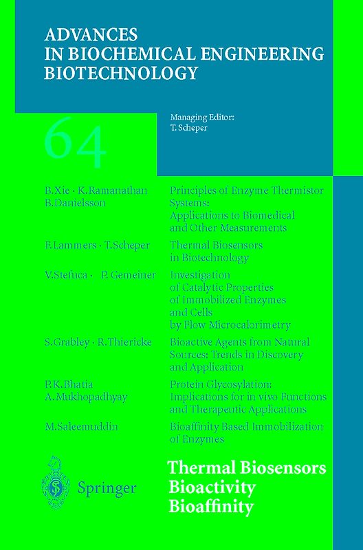 Thermal Biosensors Bioactivity Bioaffinity