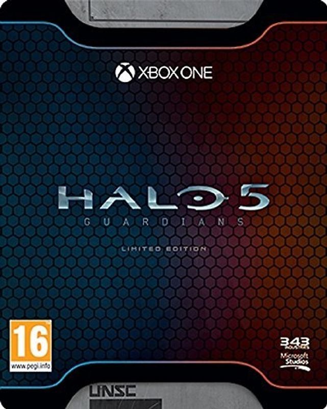 Halo 5: Guardians [Limited Edition inkl. Steelbook, Metal Figur, Info Karten, Internationale Version] Xbox One