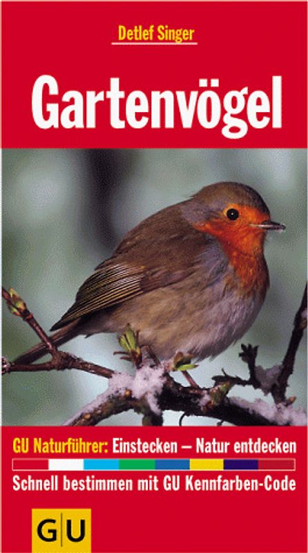 GU Naturführer Gartenvögel. Einstecken - Natur entdecken. Die wichtigsten Vögel Europas in Gärten und Parks kennenlernen und bestimmen. Schnell bestimmen mit GU Kennfarben-Code