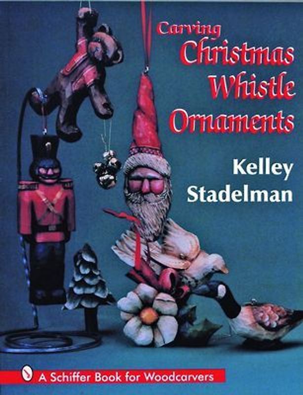 Carving Christmas Whistle Ornaments