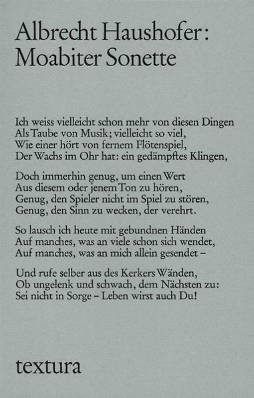 Moabiter Sonette