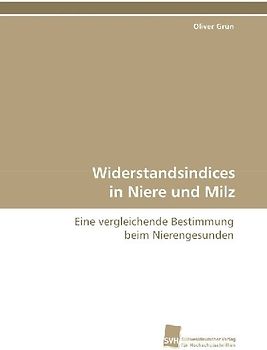 Widerstandsindices in Niere und Milz