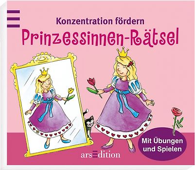 Konzentration fördern - Prinzessinnen-Rätsel