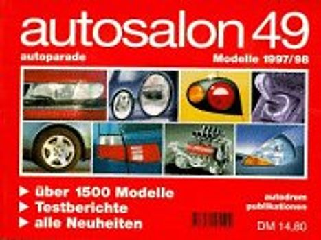 autosalon - autoparade. Der Berater für den Autokauf. Modelle 1997