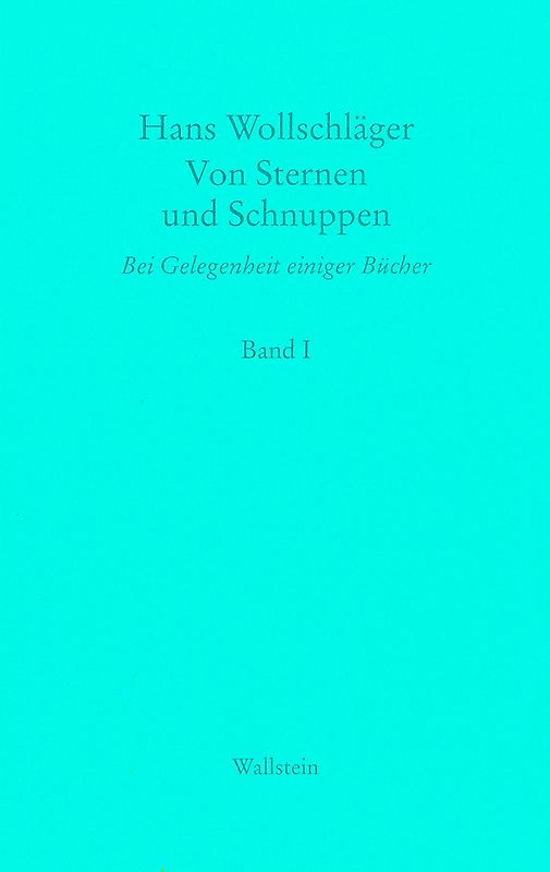 Hans Wollschläger: Werkausgabe Schriften