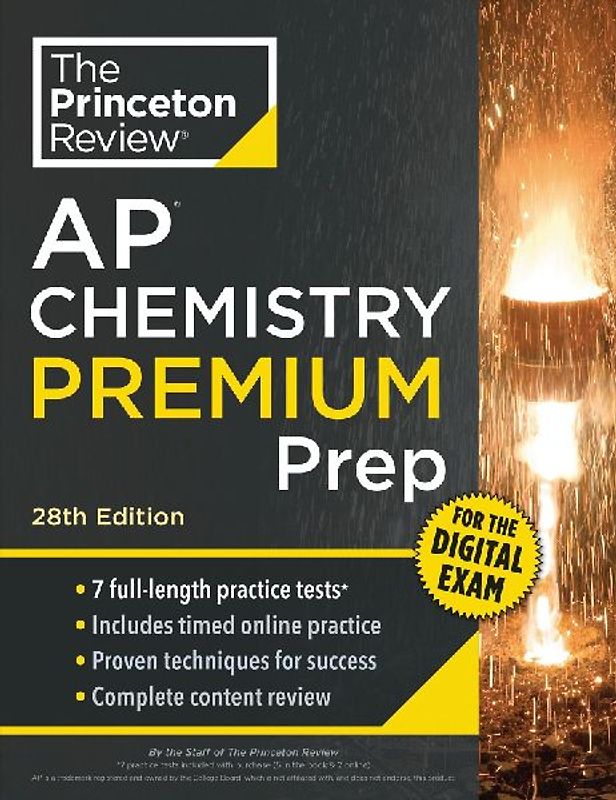 Princeton Review AP Chemistry Premium Prep, 28th Edition
