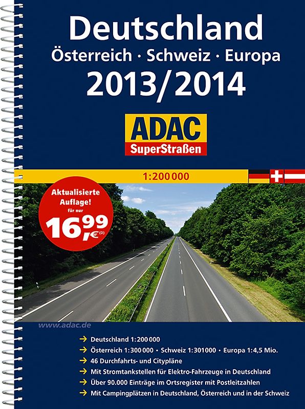 ADAC SuperStraßen Deutschland, Österreich, Schweiz, Europa 2013/2014