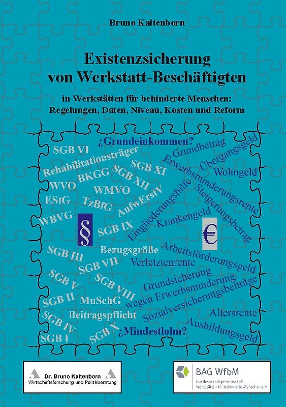 Existenzsicherung von Werkstatt-Beschäftigten