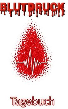 Blutdruck tagebuch: Platz für 1140 Messungen | unkompliziert, übersichtlich, klein und handlich | Blutdrucktagebuch zum Ausfüllen von Datum, Uhrzeit, Blutdruck und Puls.