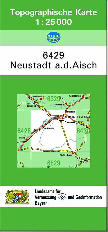 TK25 6429 Neustadt a.d.Aisch