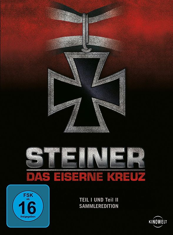 Steiner - Das Eiserne Kreuz, Teil 1 und Teil 2 (Sammleredition, 2 Discs) DVD