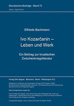 Ivo Kozarčanin - Leben und Werk