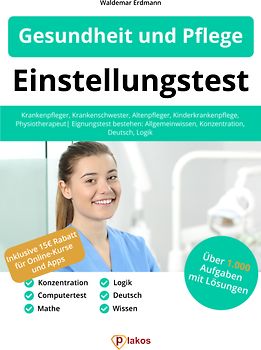 Einstellungstest Gesundheit und Pflege