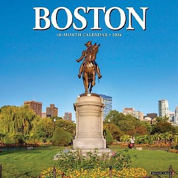 Boston 2026 12 X 12 Wall Calendar
