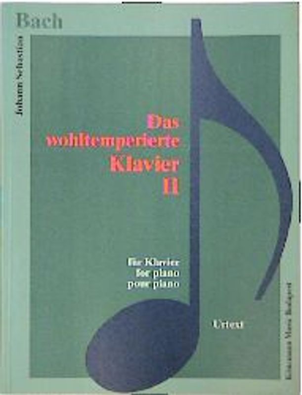 Das wohltemperierte Klavier II