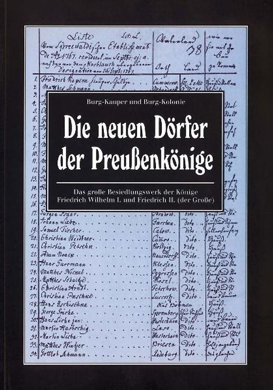 Die neuen Dörfer der Preußenkönige