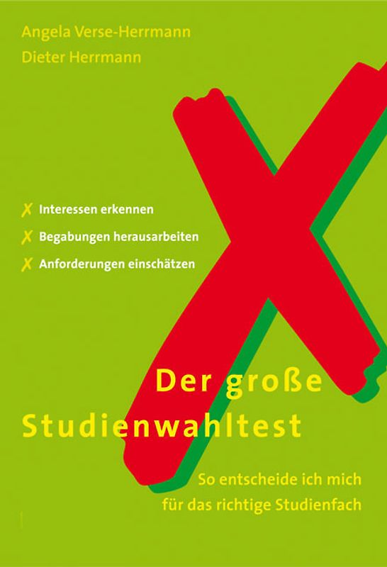 STARK Dieter Herrmann/Angela Verse-Herrmann: Der große Studienwahltest