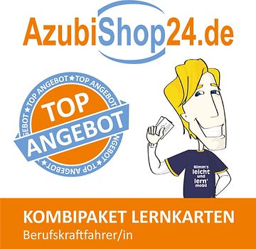 Kombi-Paket Berufskraftfahrer Lernkarten