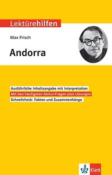 Klett Lektürehilfen Max Frisch, Andorra