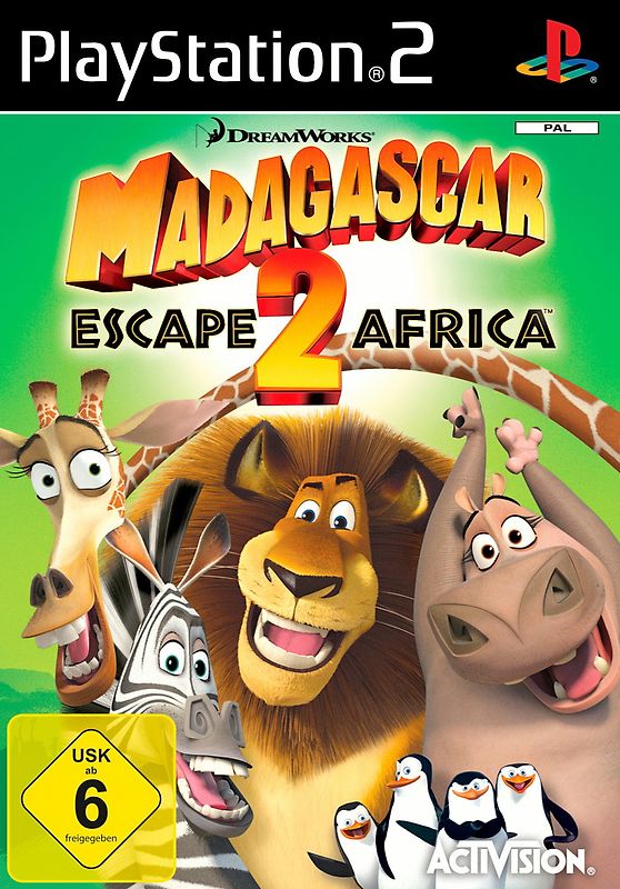 Madagascar 2 PlayStation 2