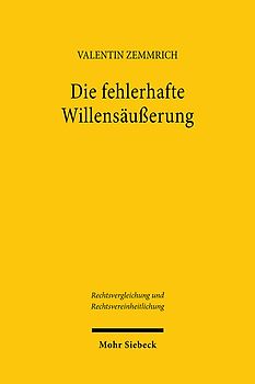 Die fehlerhafte Willensäußerung