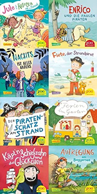 Pixi-Box 289: Ferien- und Strandgeschichten (8x8 Exemplare) (289)
