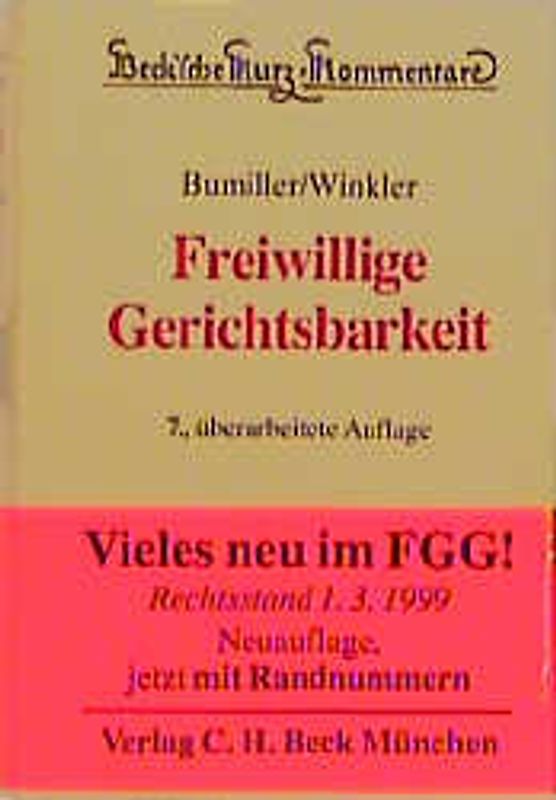 Freiwillige Gerichtsbarkeit