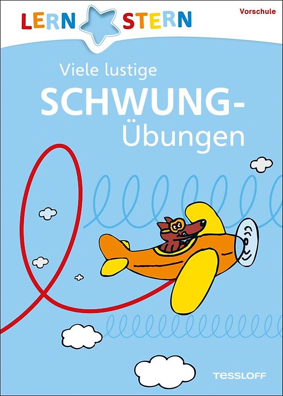 Viele lustige Schwungübungen Vorschule