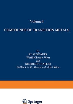 Compounds of Transition Metals