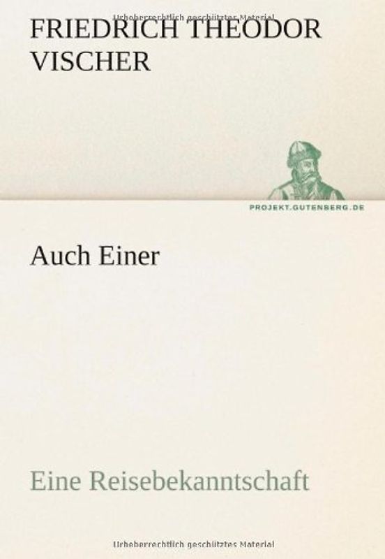 Auch Einer - Friedrich Theodor Vischer