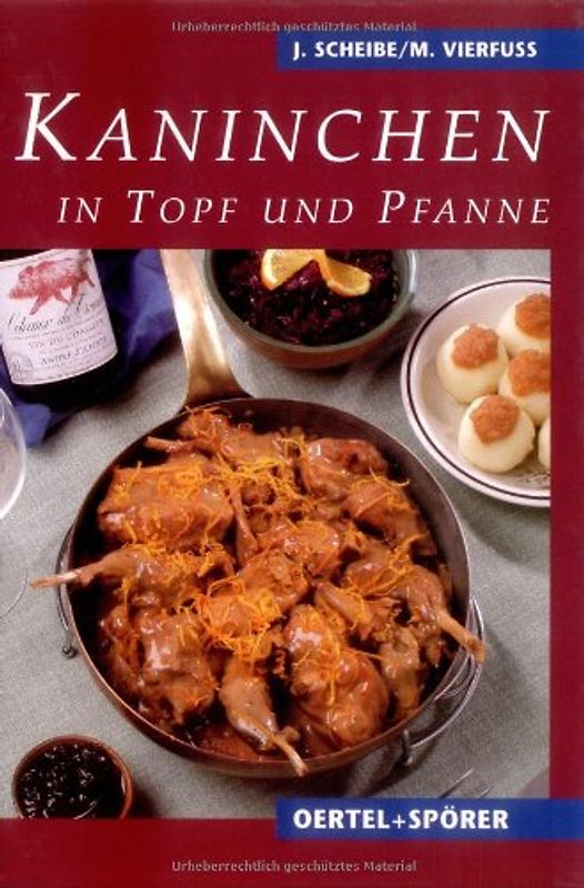 Kaninchen in Topf und Pfanne