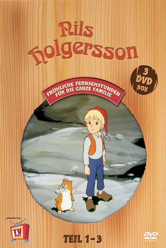 Die Wunderbare Reise des kleinen Nils Holgersson mit den Wildgänsen, Teil 01 - 03 (3 DVDs) - Selma Lagerlöf DVD