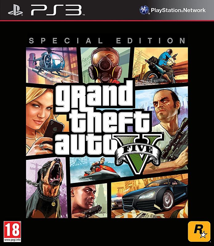 Grand Theft Auto V [Special Edition inkl. Steelbook-Artwork und Landkarte, Internationale Version] PlayStation 3