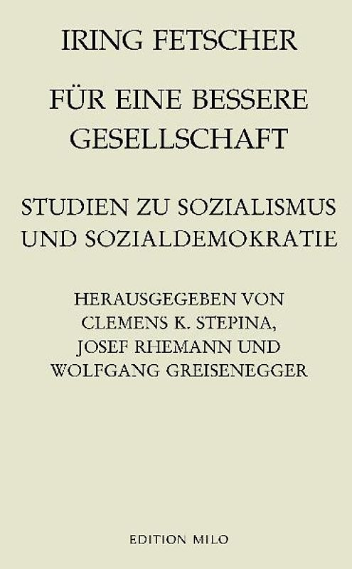 Für eine bessere Gesellschaft