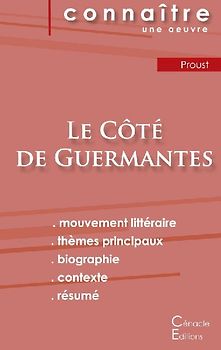 Fiche de lecture Le Côté de Guermantes de Marcel Proust (analyse littéraire de référence et résumé complet)